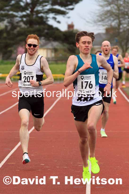 1500 metres, 2023 NE Grand Prix 1, Monkton. Photo: David T. Hewitson/Sports for All Pics